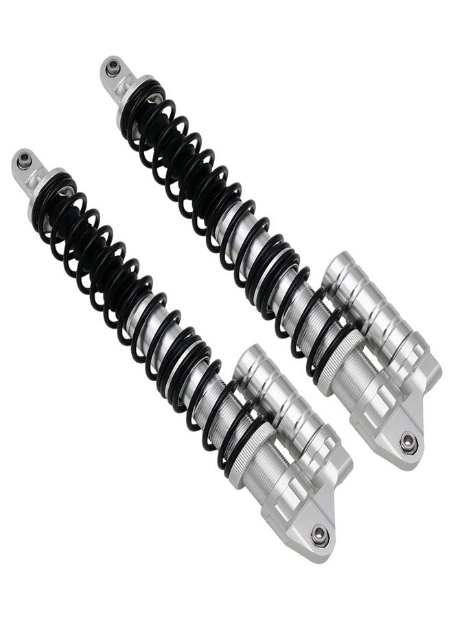 FLMLF Alloy CNC Rear Shock 8mm for 1/5 RC HPI Baja Rovan King Motor 5B 5T 5S (Silver) - Image 4